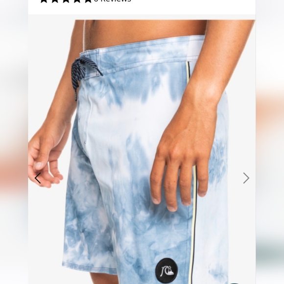 Last pair! 18" Quiksilver SurfSilk  Boardshorts(34) BNWT - Picture 6 of 10